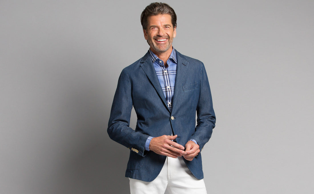TDesign: How the Chambray Blazer Bridges Summer, Autumn