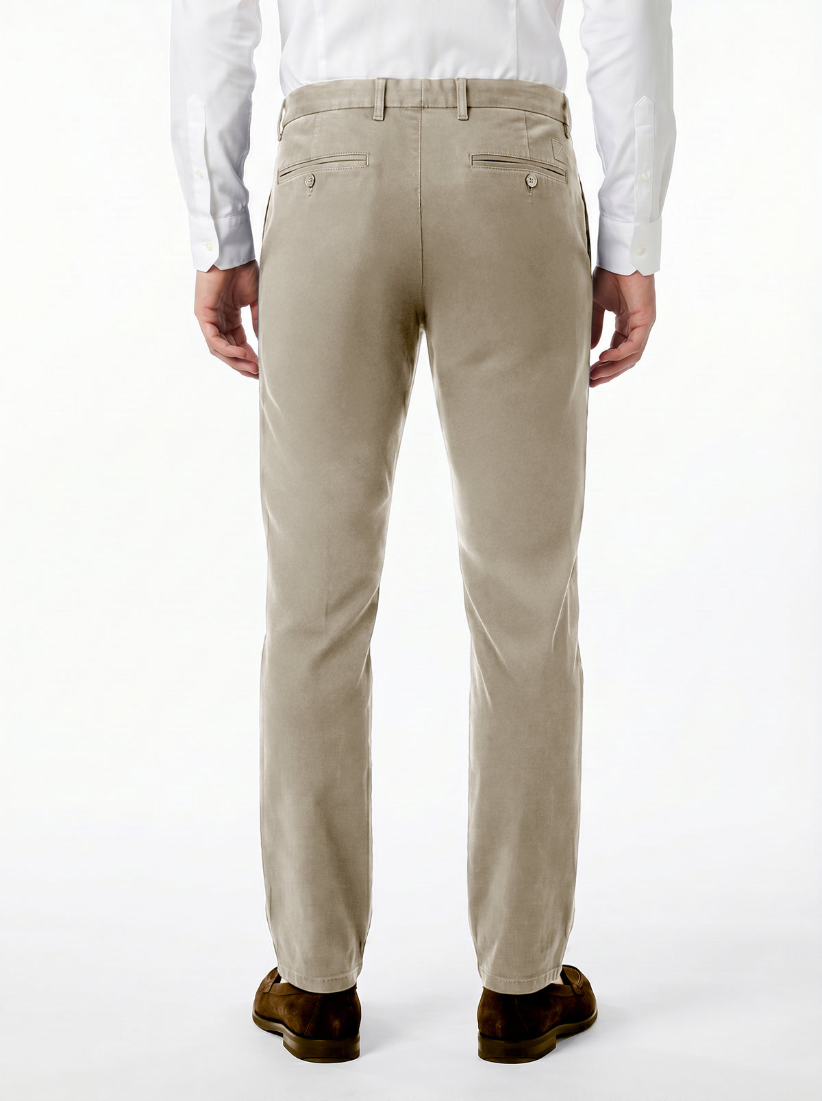 Modern Chino Pant Lyocell Cotton Spandex - Khaki