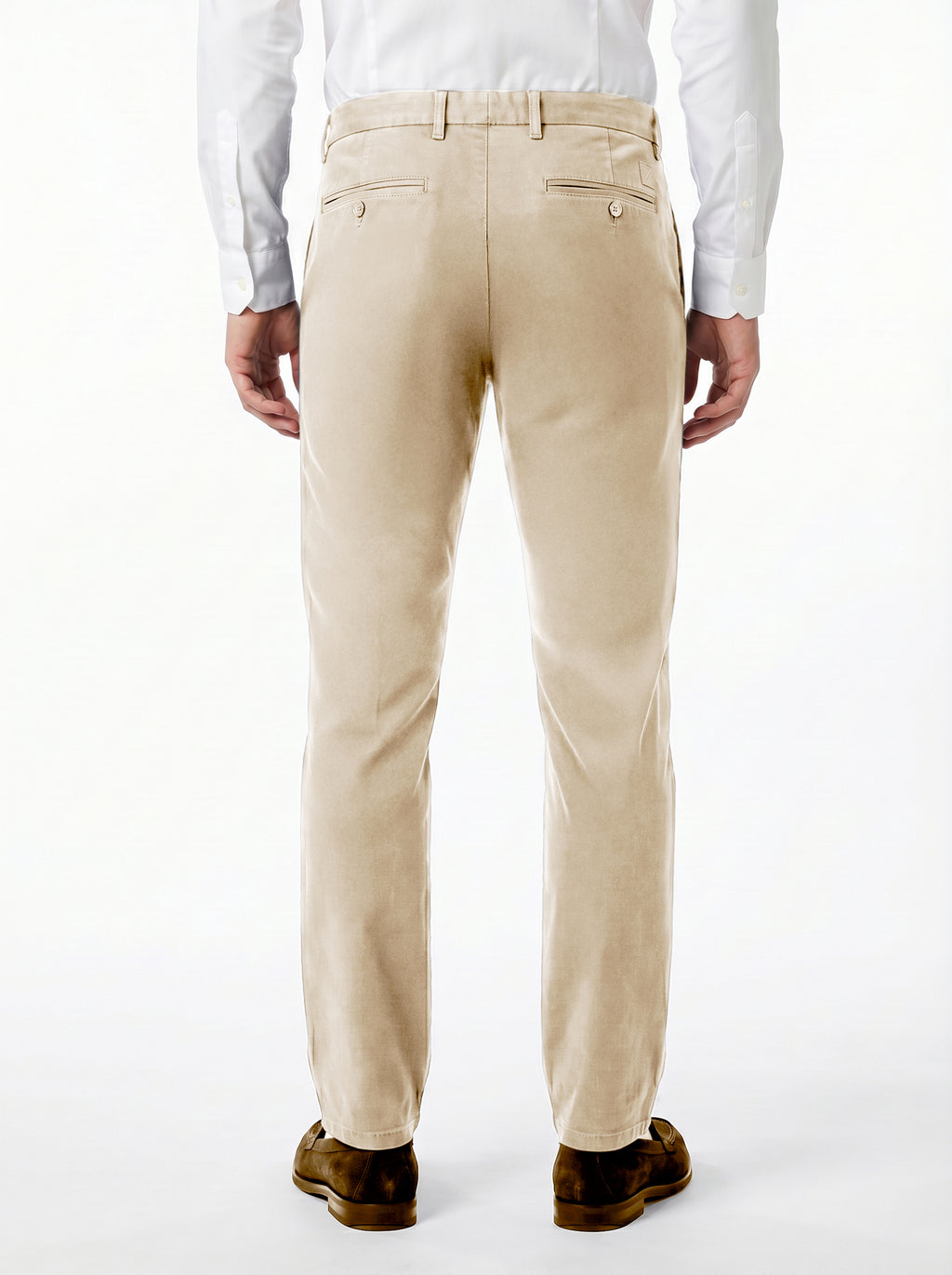 Modern Chino Pant Lyocell Cotton Spandex - Sand Beach