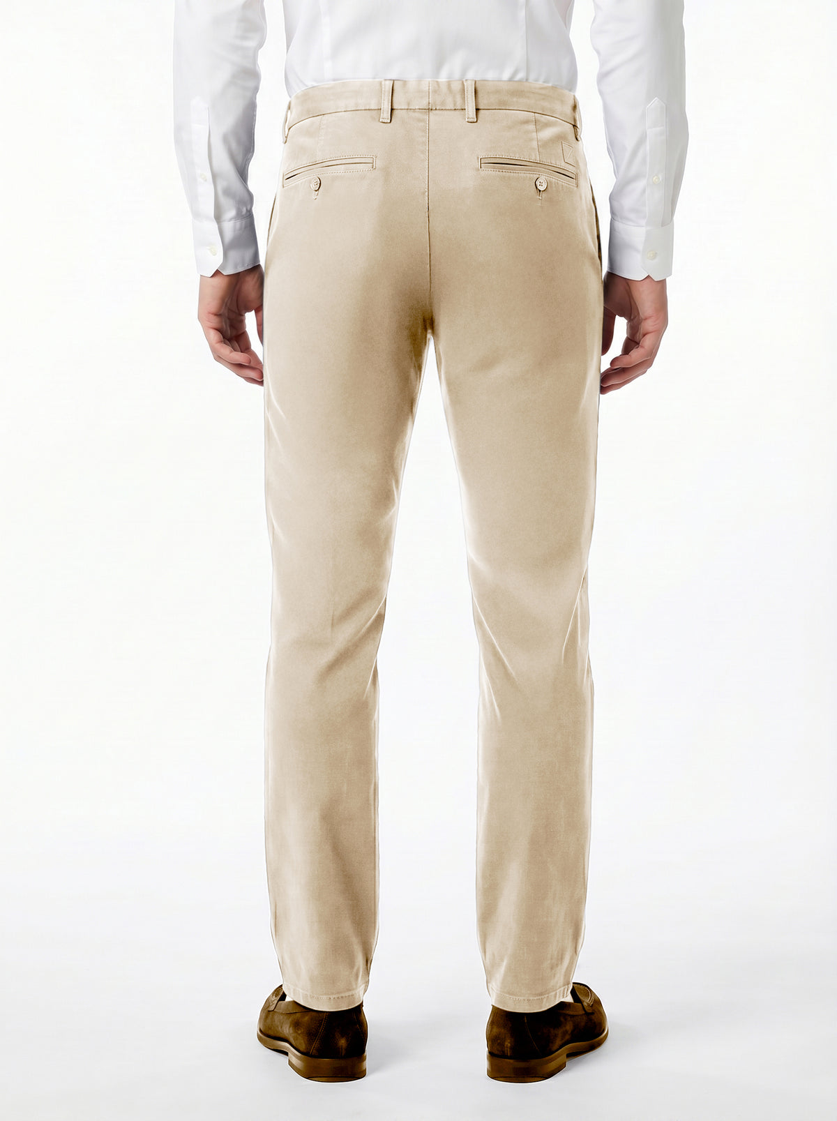 Modern Chino Pant Lyocell Cotton Spandex - Sand Beach