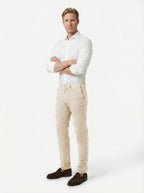 Modern Chino Pant Lyocell Cotton Spandex - Sand Beach