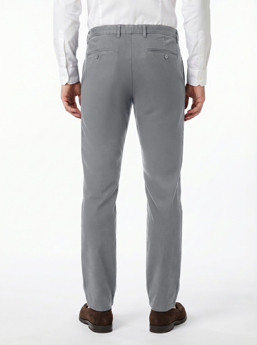 Modern Chino - Pant Lyocell Cotton Spandex - Grey Sky