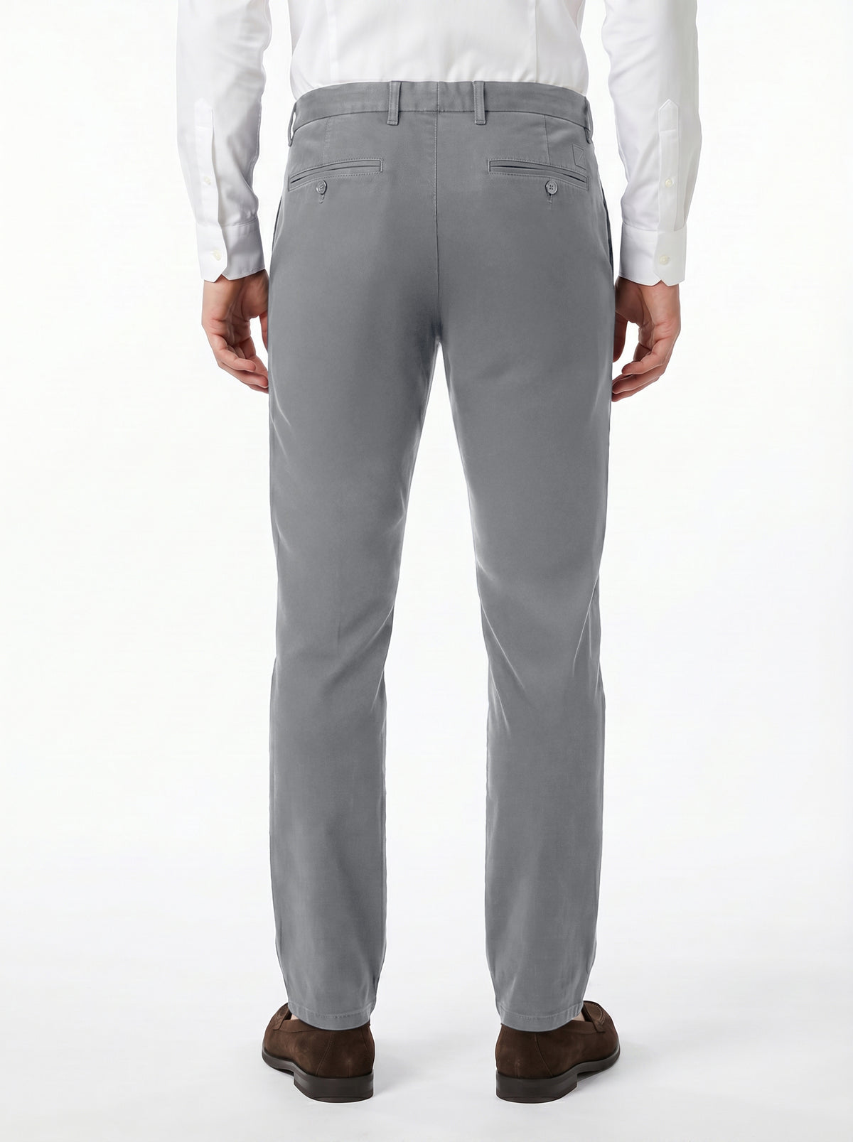 Modern Chino - Pant Lyocell Cotton Spandex - Grey Sky