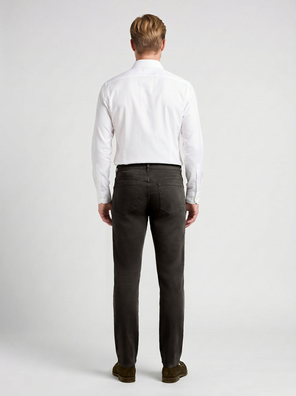 Tomasso 5 Pocket Lyocell Cotton Spandex - Army