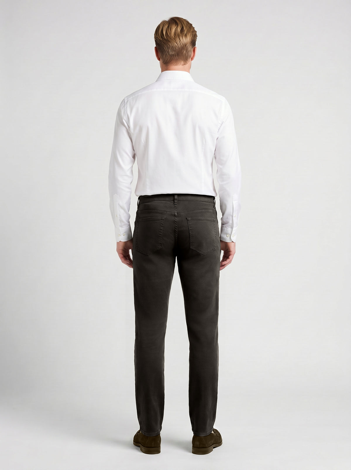 Tomasso 5 Pocket Lyocell Cotton Spandex - Army