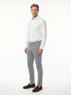 Tomasso 5 Pocket Lyocell Cotton Spandex - Grey Sky