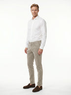 Tomasso 5 Pocket Lyocell Cotton Spandex-khaki