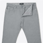 Tomasso 5 Pocket Lyocell Cotton Spandex - Grey Sky
