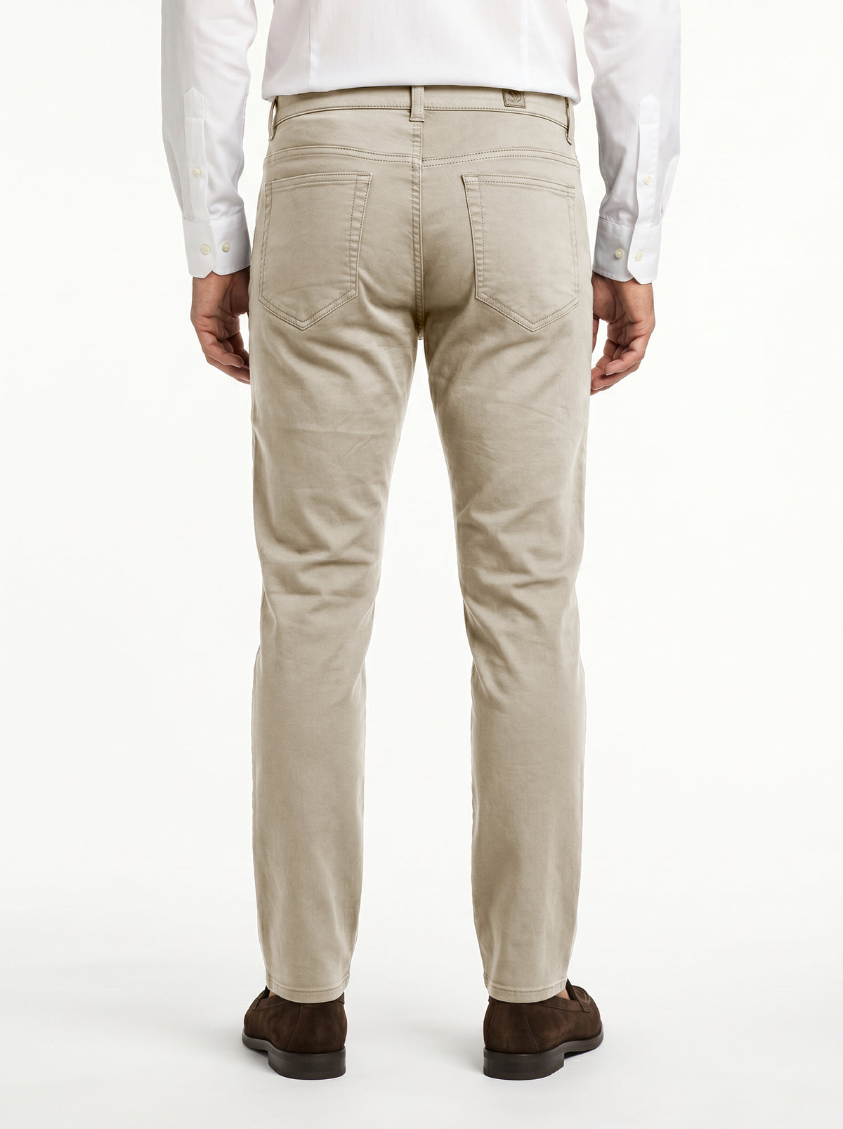 Tomasso 5 Pocket Pant Cotton Spandex - Khaki