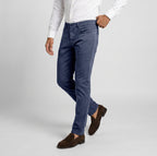Tomasso 5 Pocket Pant Cotton Spandex - Blue Dust