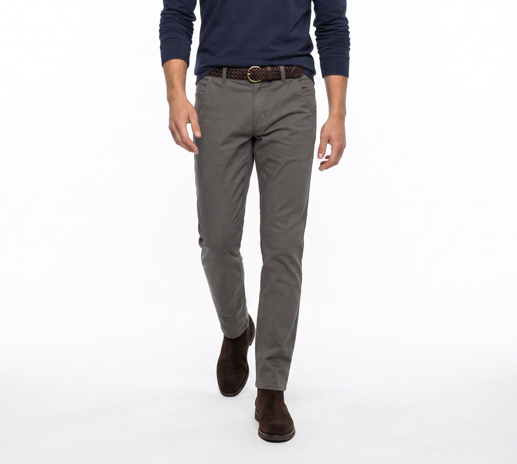 The Hybrid Pant Lyocell Cotton Spandex - Medium Grey