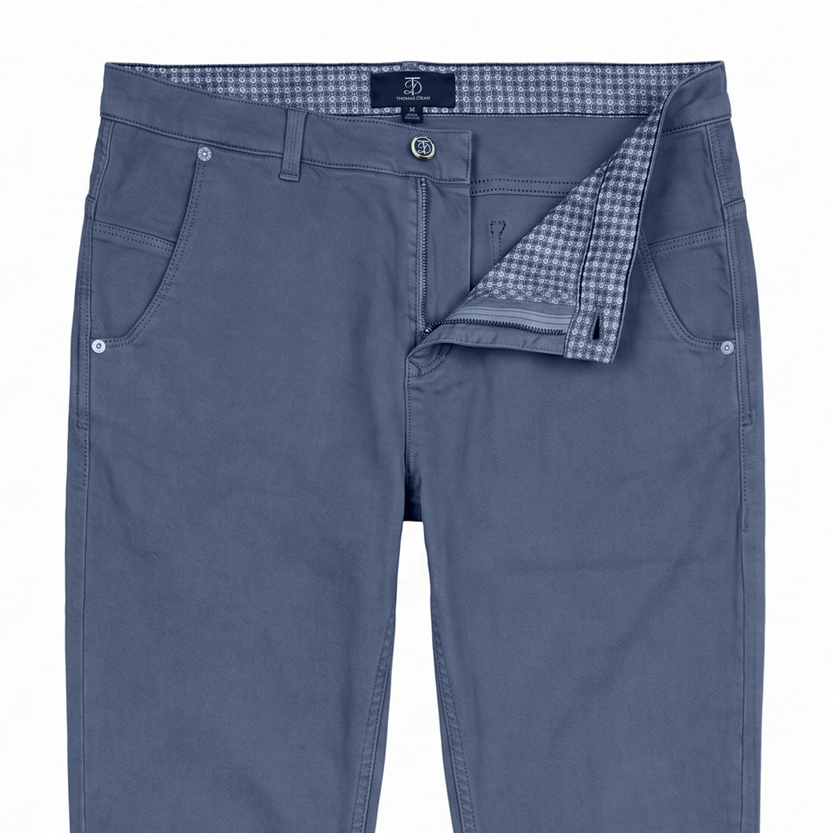 The Hybrid Pant Lyocell Cotton Spandex - Blue Dust