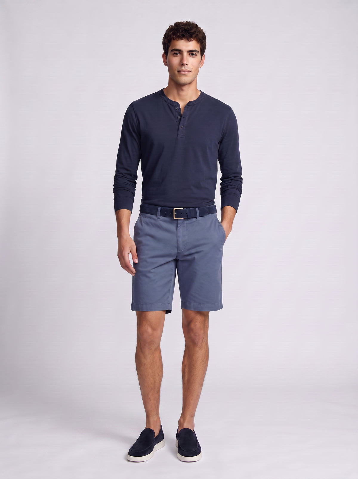 The Forte Short 8 1/2 Inseam - Blue Dust