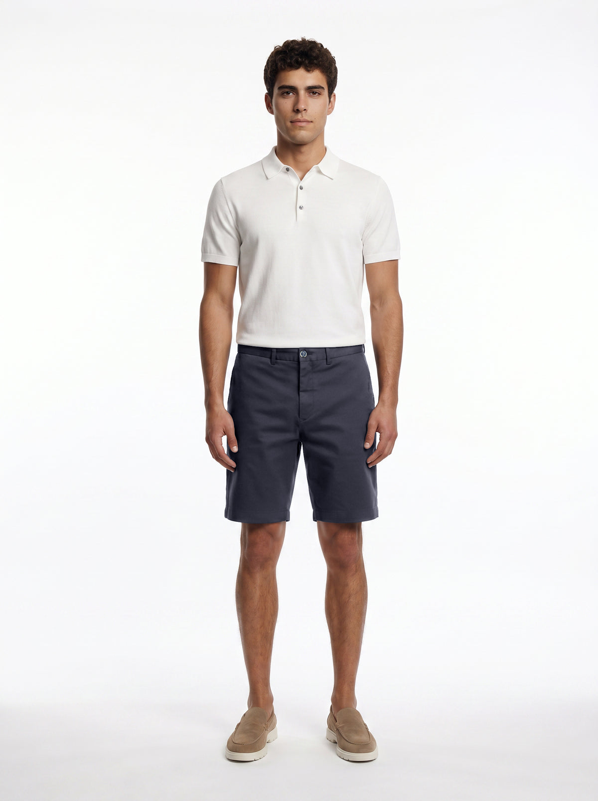 The Forte Short 8 1/2 Inseam-American Navy