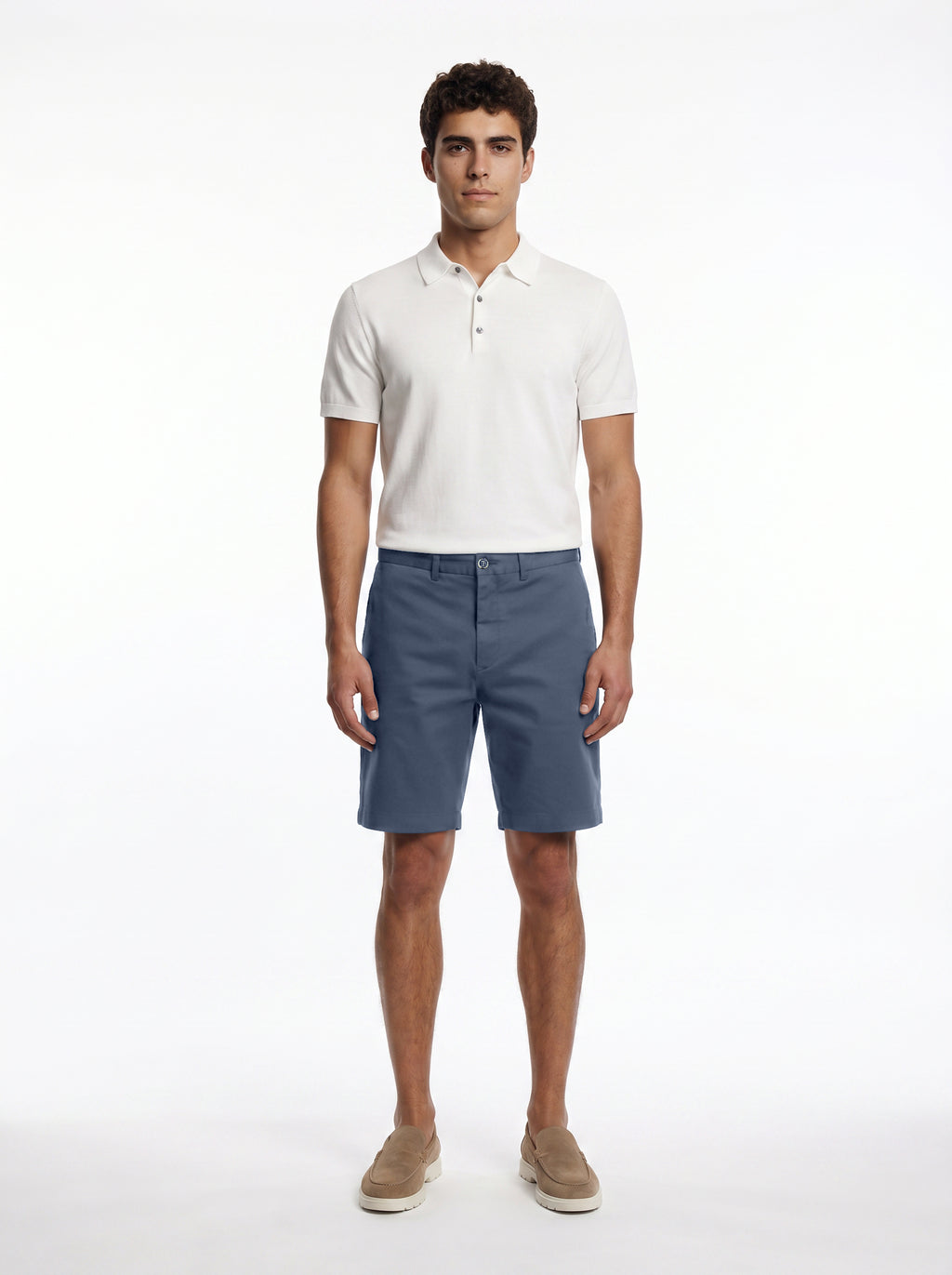 The Forte Short 8 1/2 Inseam - Blue Dust