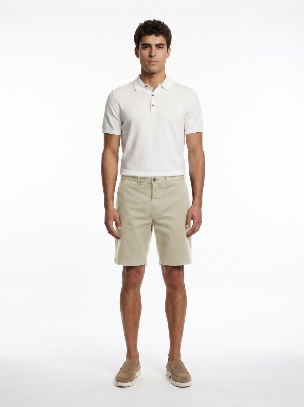 The Forte Short 8 1/2 Inseam-Khaki