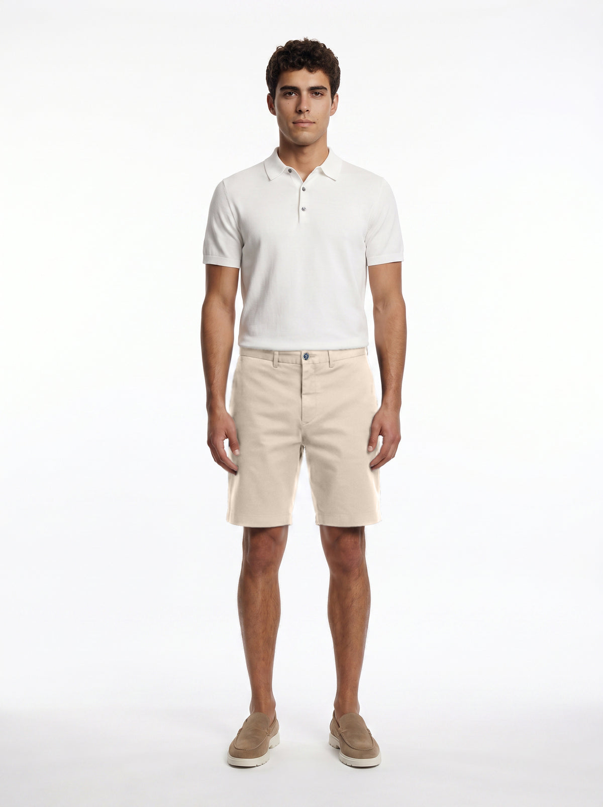 The Forte Short 8 1/2 Inseam - Sand Beach